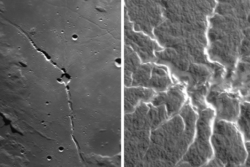 Forr�s: NASA, JPL, UA
