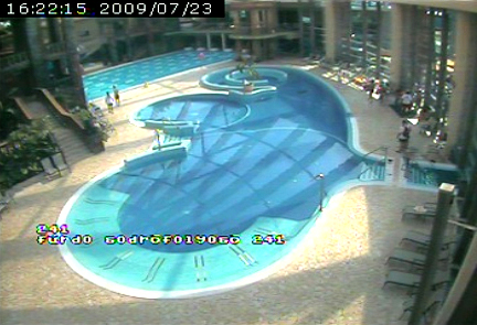 Forrás: Aquaworld webcam Forrás: Aquaworld webcam