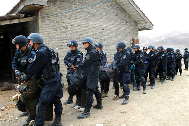 Forr�s: AFP/Free Tibet