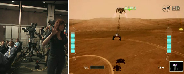Forrás: NASA TV Forrás: NASA TV